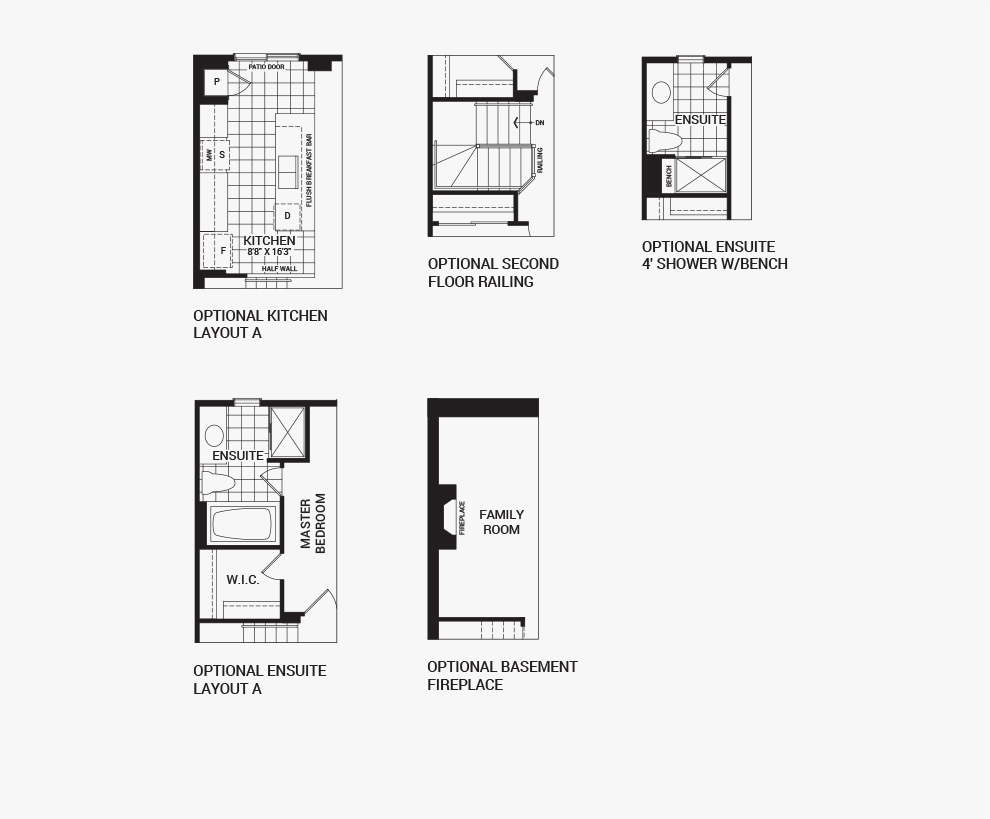 Arcadia Monterey Kanata New Townhomes For Sale Minto